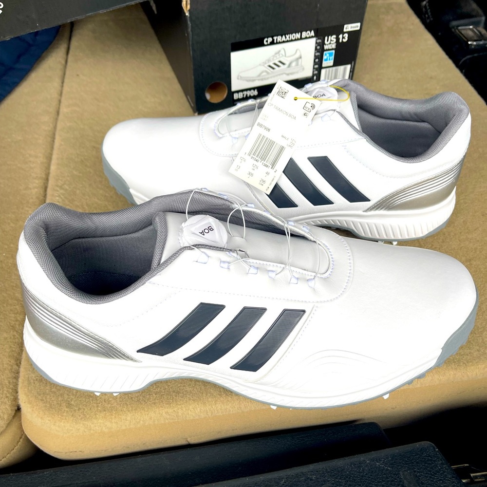 Men’s 13 W Adidas golf shoes NWT